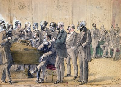 The Jury of the Paris Conservatoire by R. Fenwick